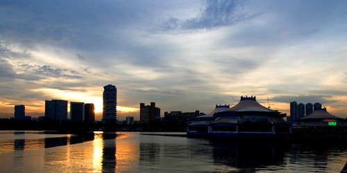 Evening Sunlight-Geylang River