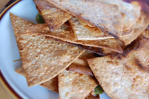 brown rice oven chips