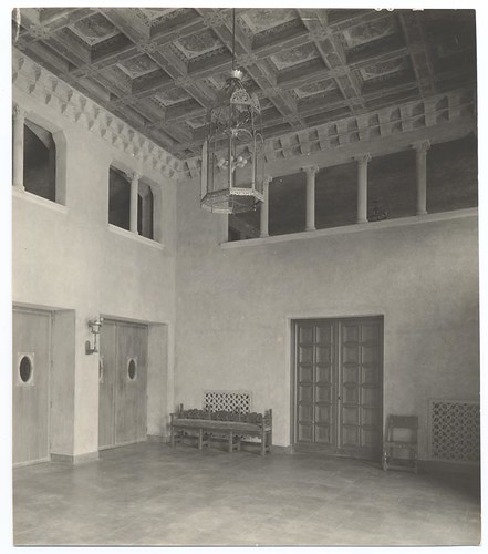 Figueroa Playhouse Lobby, c. 1925