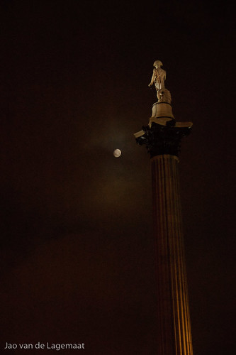 Nelson and the moon