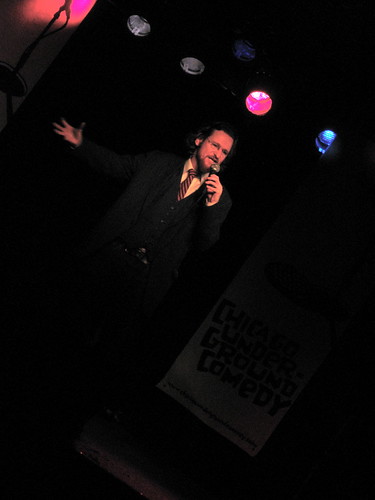 Adam Burke at Chicago Underground Comedy Dec. 9, 2008