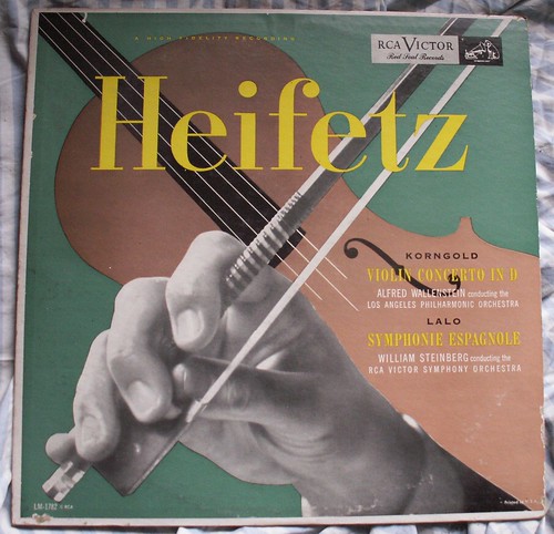 Heifetz Plays Korngold and Lalo