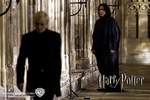 Harry Potter y el misterio del príncipe, Draco y Snape