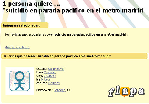 La gente desea suicidarse en el Metro de Madrid