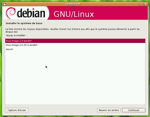 Noyau 2.6.25 sous Debian Lenny