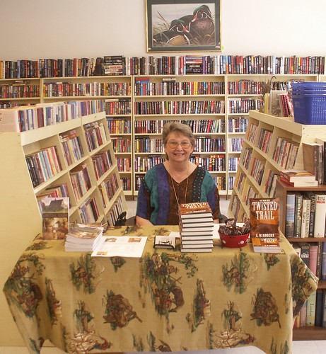 Loretta Rogers at The Book Basket