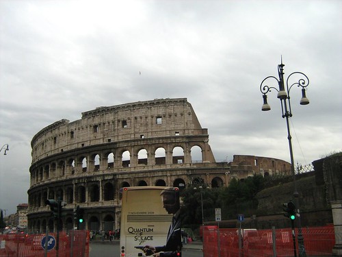 The Colosseum (and a Quantum of Solace bus)