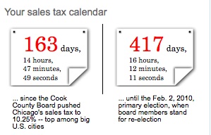 sales tax calendar