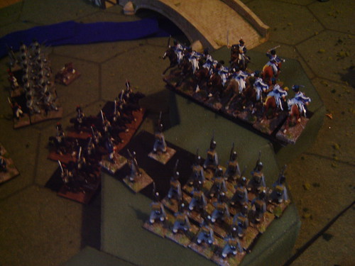 British cavalry join the fray