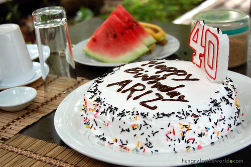 H's 40th cake! haha!