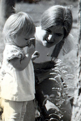 me and mom, circa 1977