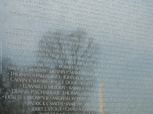 Vietnam Veterans Memorial - the Wall - BM1 Freddie Lee Edwards Jr. - PCF 15