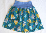 Wise Owl Yoga Skirt - Size 4-8