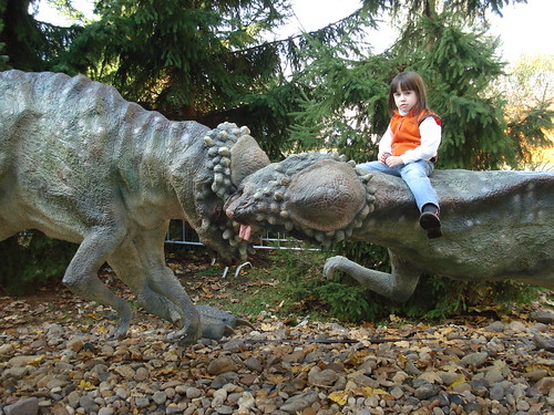  Two dinosaurs fighting to the death? Boring.