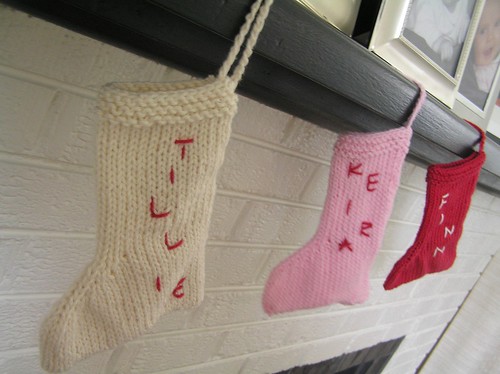 stockings for all 3 of my babies