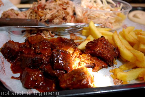 Bodean's, Soho - Pulled pork and burnt ends