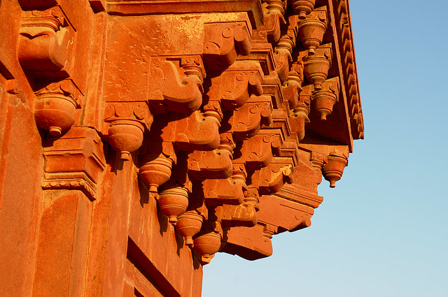 Red Agra Sandstone Palace
