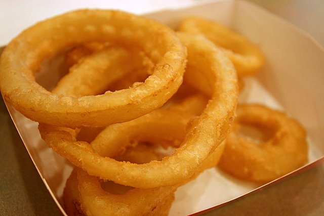 Onion rings from McDonalds