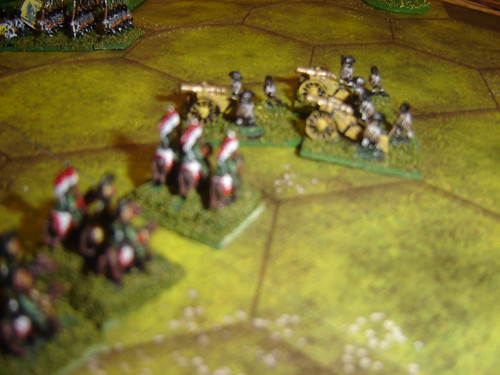 French lancers take Austrian guns