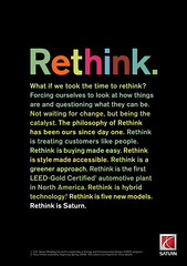 Saturn Rethink ad