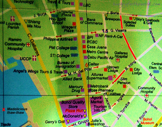 Tagbilaran City Map