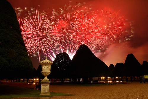 fireworks at Hampton Court
