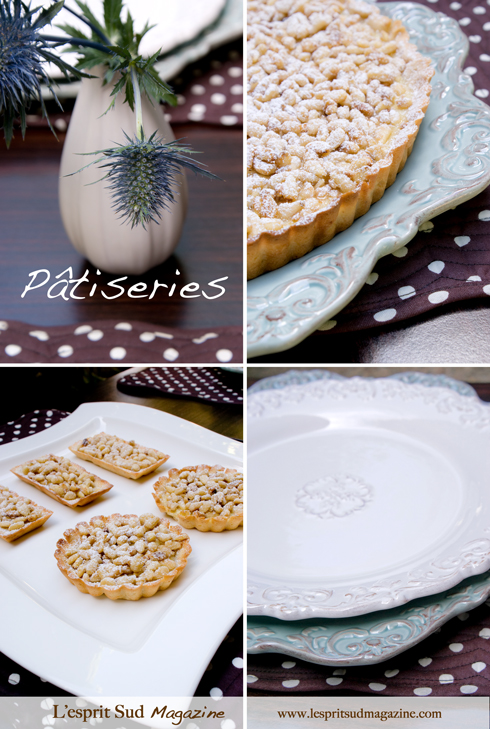 Patisseries - La Tarte aux pignons (Pine nut pie)