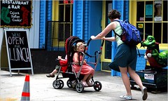 Baby strollers in Park Slope