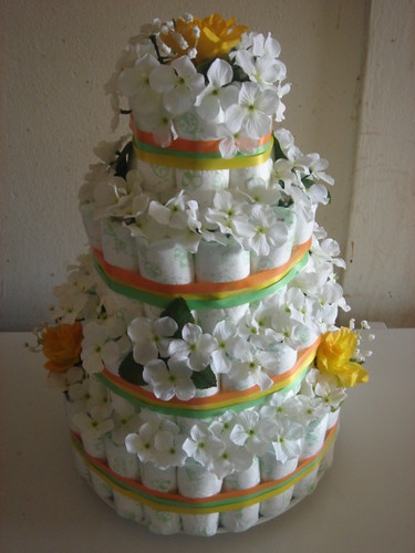 Diaper Cake In our previous post in our three part series about how to make 