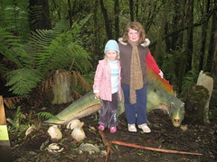 Dinosaurs in the rainforest