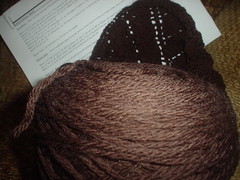 Handspun merino wool and shawl 