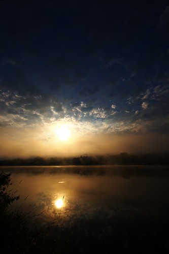 Sunrise at Whitney Point Reservoir
