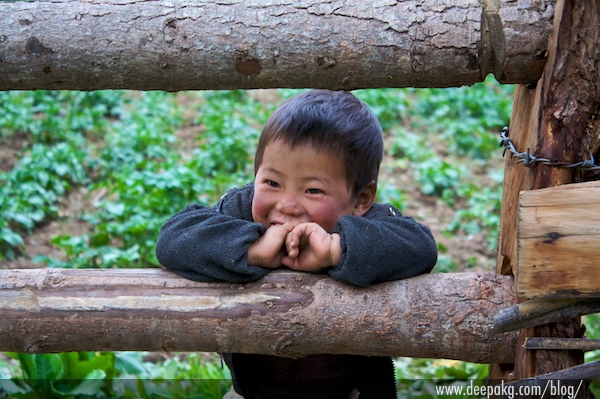 A Boy At Bhutan