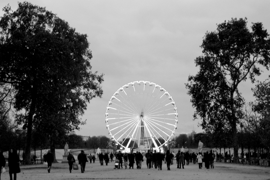 Paris - Roda Gigante - Campos Elísios