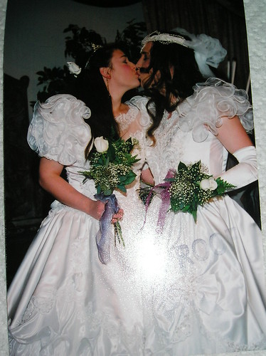 Our first Kiss after being remarried by Melissa11520