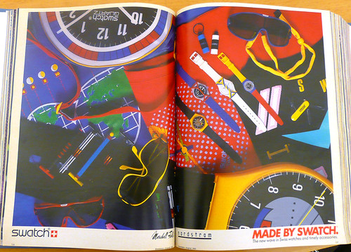 Made By Swatch August 1984 by LauraMoncur from Flickr