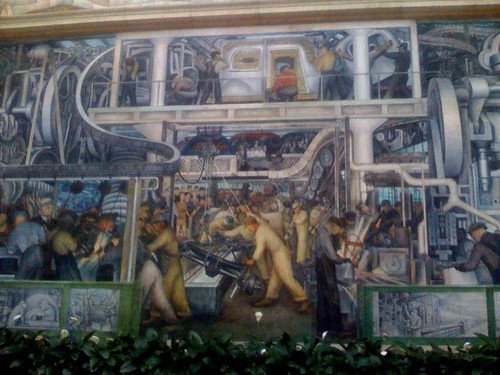 Diego Rivera's Mural of Industry (by ann-dabney)