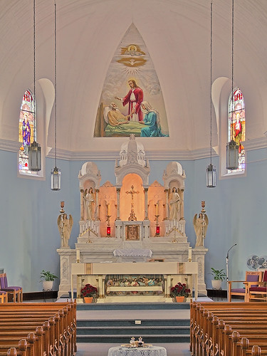 Saint Joseph Roman Catholic Church, in Bonne Terre, Missouri, USA - sanctuary