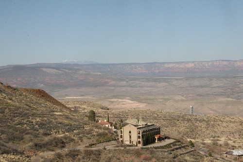 A view of the landscape from Jerome, Arizona. 