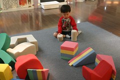 國美館-兒童遊戲室:積木