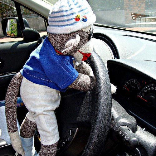 Here is Ken. He is wondering how to drive the car.