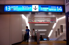 Shinagawa track #13 and 14 ( Narita Express )
