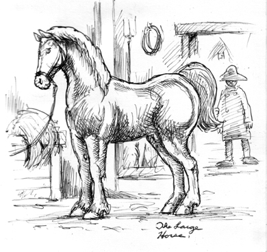 draw horse. Still drawing horses.
