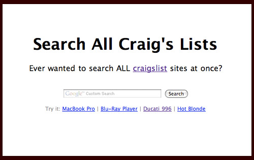 Search-All-Craigslists