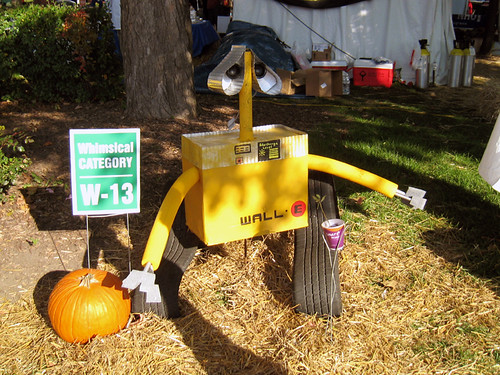 Wall-E at the Scarecrow Festival