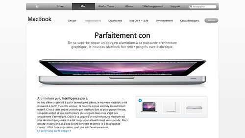 Capture d'écran : MacBook Erreur de trad ? 