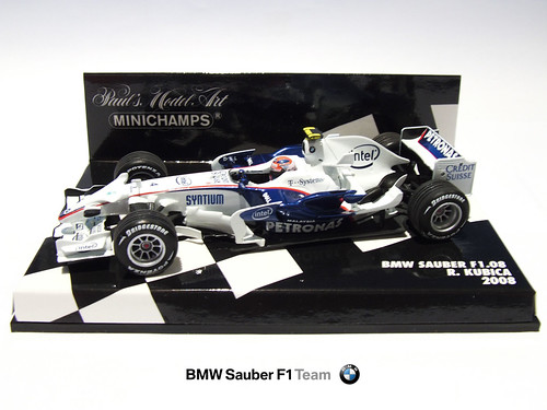 BMW Sauber F1.08, 2008 - Robert Kubica | DiecastXchange Forum