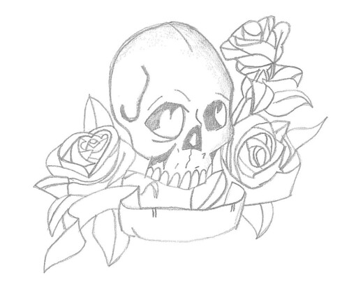 Skull tattoo designs are perfect for your back arm leg or any other part 
