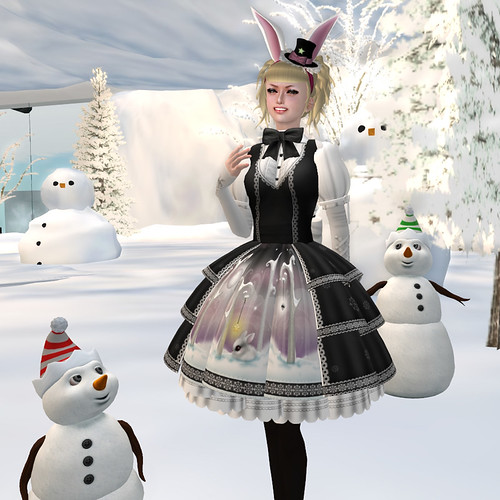 katat0nik Snow Bunny Dress 01