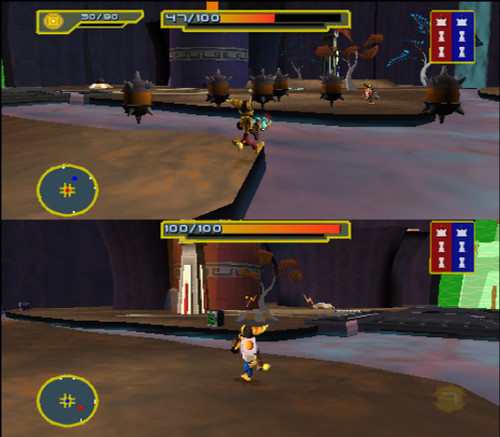 Ratchet & Clank Size Matters PS2 Multiplayer5